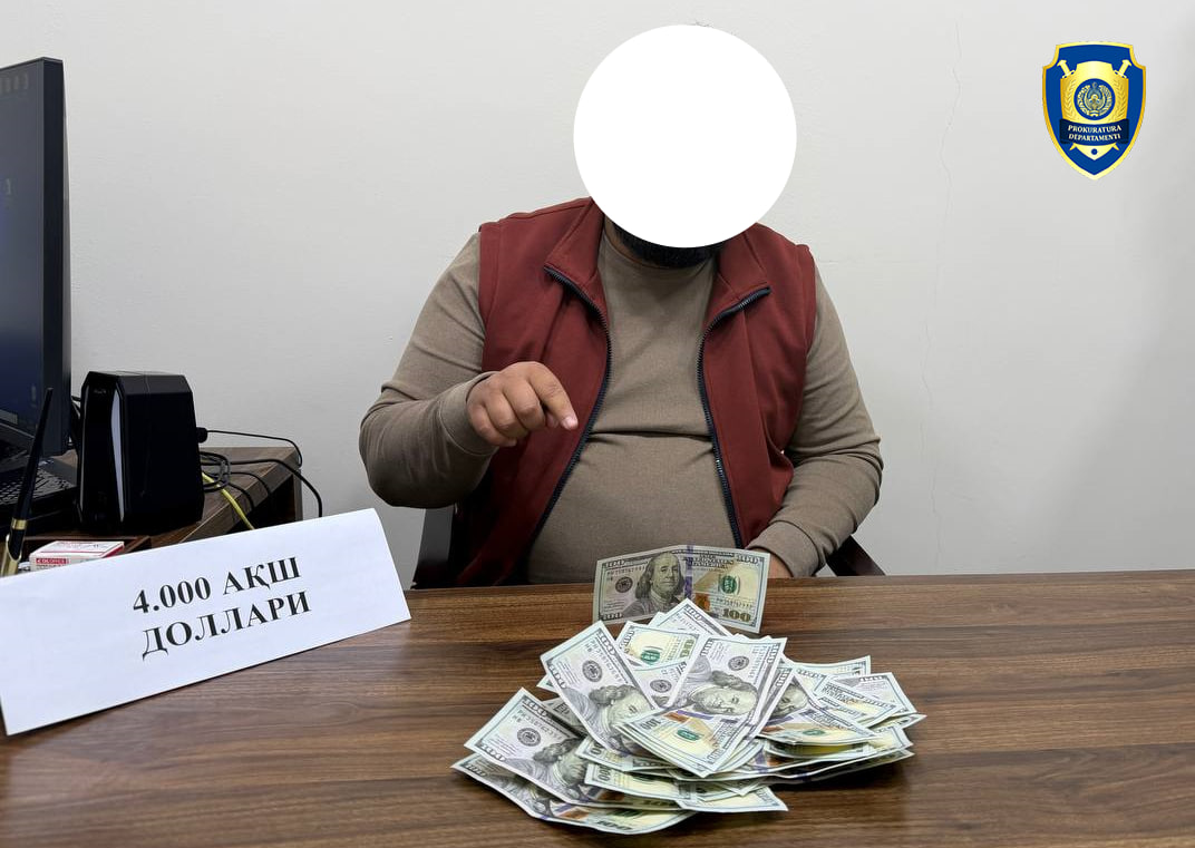 Тошкент шаҳрида фуқаронинг 4 000 АҚШ долларини қўлга киритиб, кейинчалик ўрнига сохта АҚШ доллари қайтарган шахс ушланди