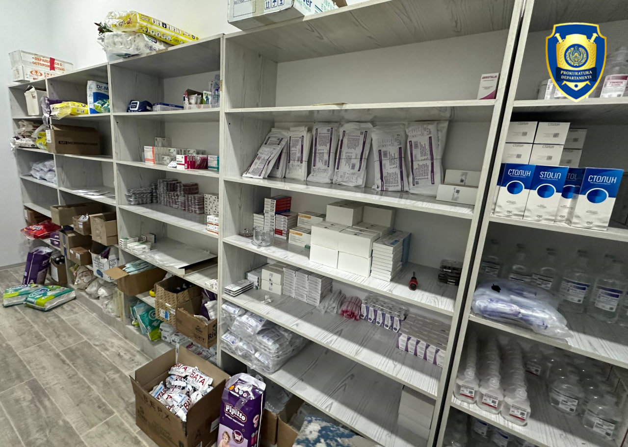 Дори воситалари ва тиббий буюмларнинг ноқонуний савдоси фош этилди