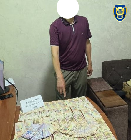 Андижонда 680 минг сўмлик қарздорликни 34 млн сўм деб кўрсатган электромонтёр ушланди