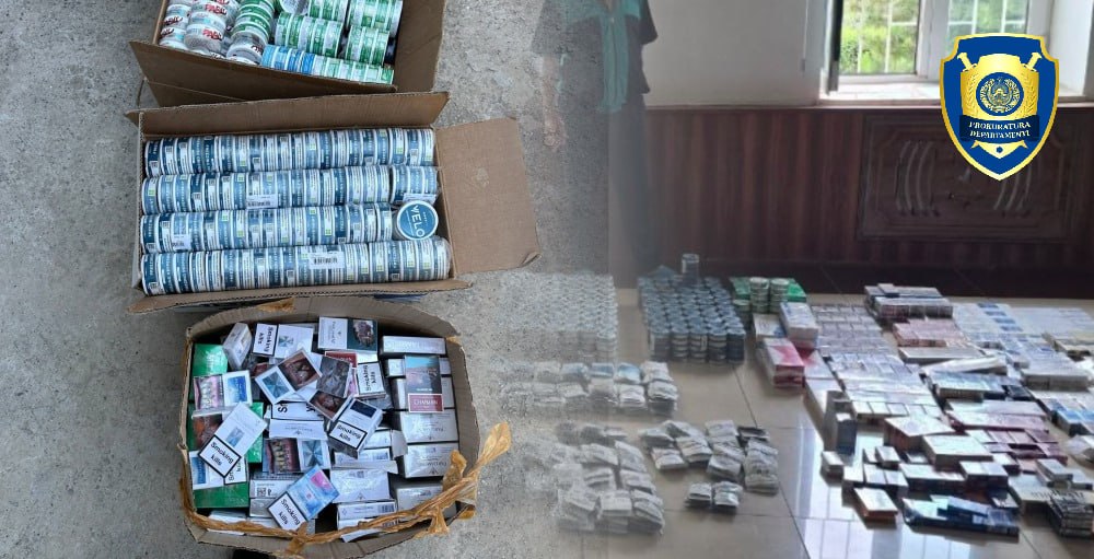 Жиззах ва Сурхондарё вилоятларида тамаки маҳсулотларининг ноқонуний савдоси билан шуғулланиб келган шахслар фош этилди